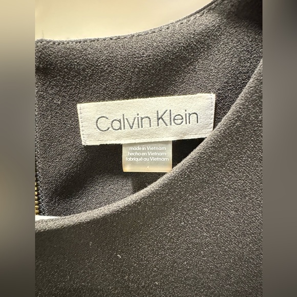 NWT Calvin Klein black dress #LBD - Picture 6 of 7